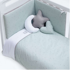 Set nordico y protector cuna 60x120 cm 2 piezas Alondra