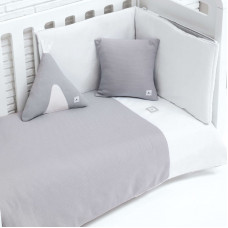 Set nordico y protector cuna 60x120 cm 2 piezas Alondra