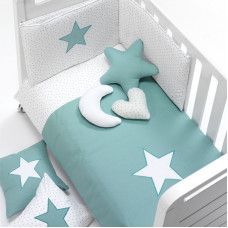 Set nordico y protector cuna 70x140 cm 2 piezas Alondra