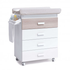Mueble-bañera-cambiador con ruedas Alondra