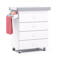 Mueble-bañera-cambiador con ruedas Alondra
