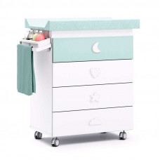 Mueble-bañera-cambiador con ruedas Alondra