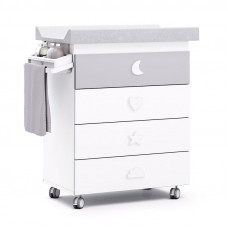 Mueble-bañera-cambiador con ruedas Alondra
