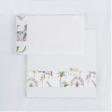 Juego sabanas coche 3 piezas Africa de BimbiCasual