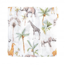 Muselina Bambú 120x120 Africa de BimbiCasual