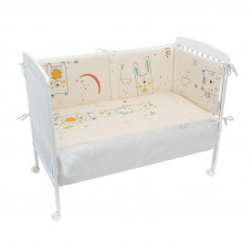 Edredón con protector 60x120 Funy Lino de Bimbichic