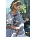 Mochila Porta Bebé Mini Jersey  gris claro de Babybjörn