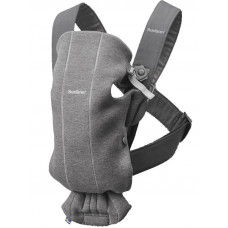 Mochila Porta Bebé Mini Jersey  gris oscuro de Babybjörn