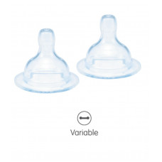 Tetina rapida Medic 3 Velocidades de silicona bebédue 