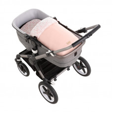 Saco Capazo con colchoneta Linen Gris de Cambrass