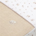 Colcha con protector Greeny Beige 60x120 Cambrass