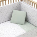 Colcha con protector Greeny Verde 60x120 Cambrass