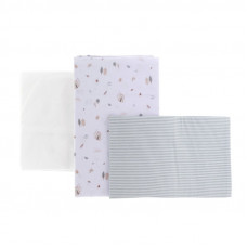 Sábanas Capazo 3 Pcs Greeny Verde de Cambrass