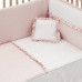 Colcha con protector Liberty Rosa 60x120 Cambrass