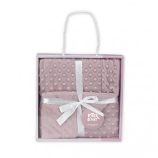 Manta Burbuja 80x110 Rosa Maquillaje de Interbaby