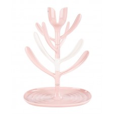 Escurrebiberones Tulip Rosa de Kikkaboo 