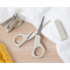 Set Tijera y Corta Uñas Gris KIOKIDS
