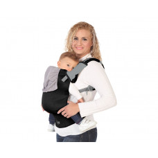 Mochila Portabebés Ergonomica Negro KIOKIDS