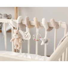 Espiral oso 35cm Beige de KIOKIDS