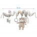 Espiral oso 35cm Beige de KIOKIDS