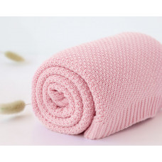 Mantita 80x110 Bambú Rosa de KIOKIDS