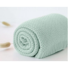 Mantita 80x110 Bambú Salvia de KIOKIDS