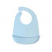 Babero Silicona Azul de Kiokids