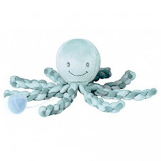 Peluche Lapidou pulpo musical Mint Nattou
