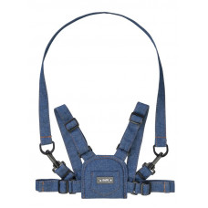 Tirantes de seguridad 2 en 1 "Primeros pasos" vaquero de Saro