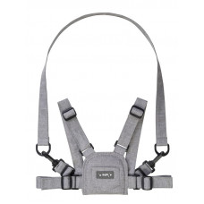 Tirantes de seguridad 2 en 1 "Primeros pasos" Gris de Saro