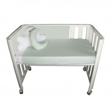 Funda Nórdica Minicuna Cielo Menta de Sonpetit