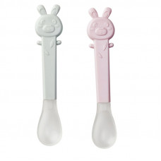 Juego 2 cucharas punta blandita Rs/Gs de Saro