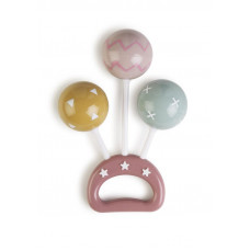 Sonajero Bolas Rosa de Saro 