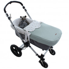 Saco Tres usos capazo Bambi Menta Uzturre