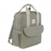 Mochila Topito Poppy Musgo de Walking Mum