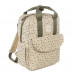 Mochila Corazones Poppy Musgo de Walking Mum