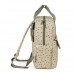 Mochila Corazones Poppy Musgo de Walking Mum
