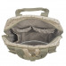 Mochila Corazones Poppy Musgo de Walking Mum