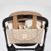 Bolso organizador Corazones Poppy Canela de Walking Mum